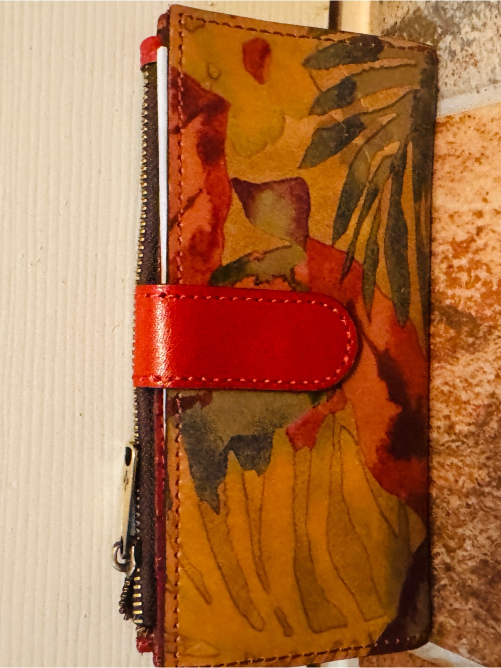 NWOT1 Gorgeous Patricia Nash Tropical Dreams Wallet!